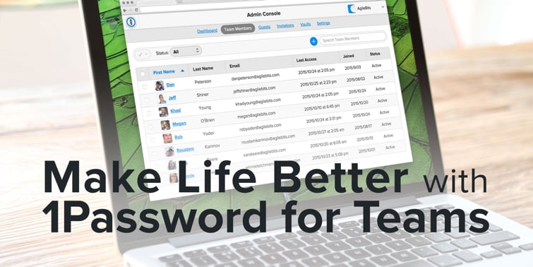 1Password for teams.