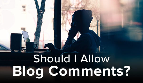 Allowing commenting on your blog.