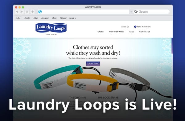 A new website for Laundry Loops.
