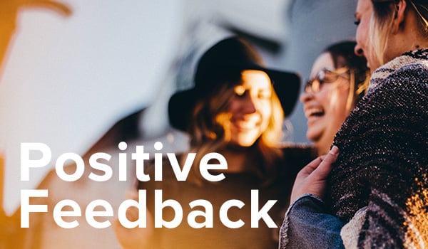 The power of positive feedback.