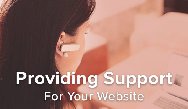 Provide tech support for your customers.